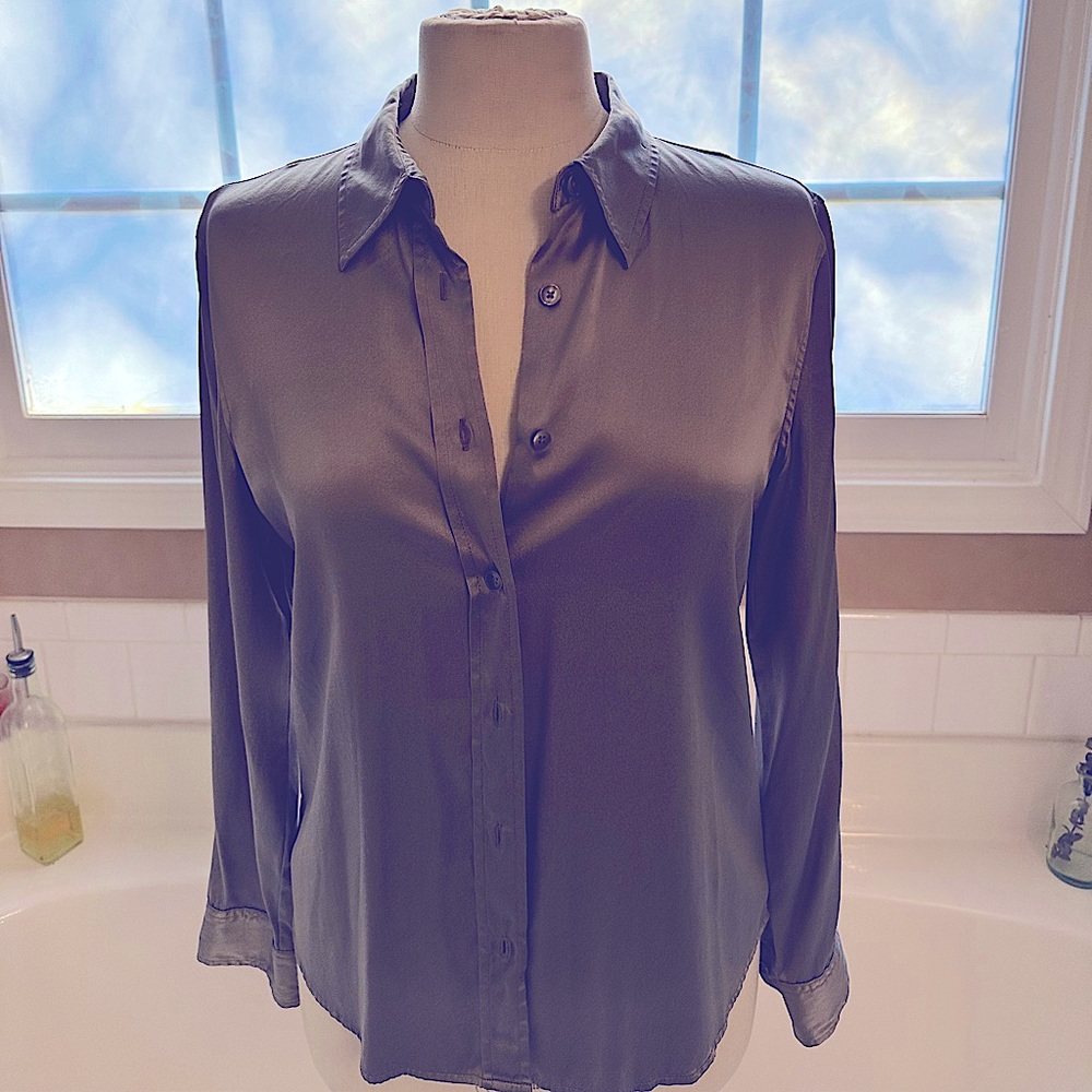 It’s a Silk jersey button-up. Jersey for everyday. Silk just because..